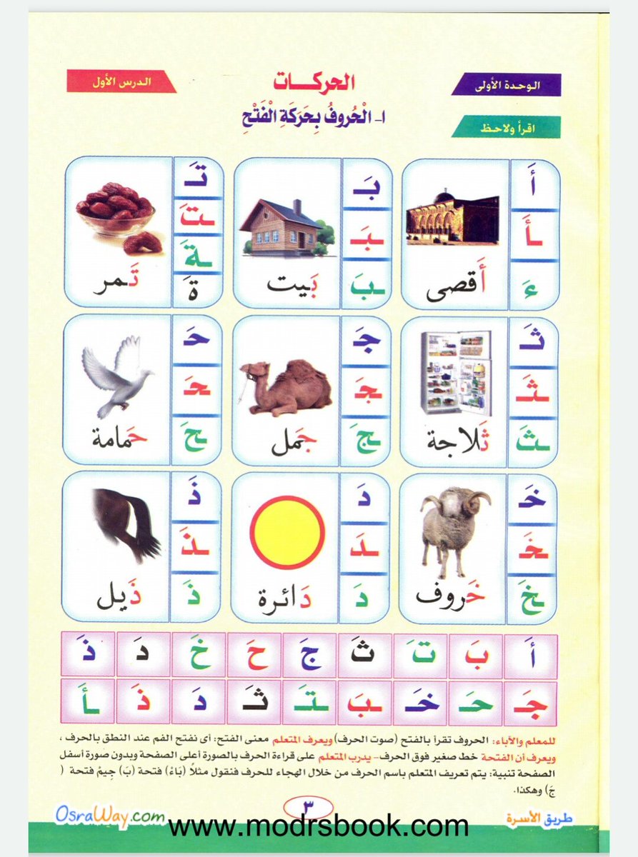 نور البيان لتعليم القراءة و ترتيل القرآن - Nour al Bayân li ta'lim al qiraa wa tartil al Qur'ân , Tareq said-Edition 2019
