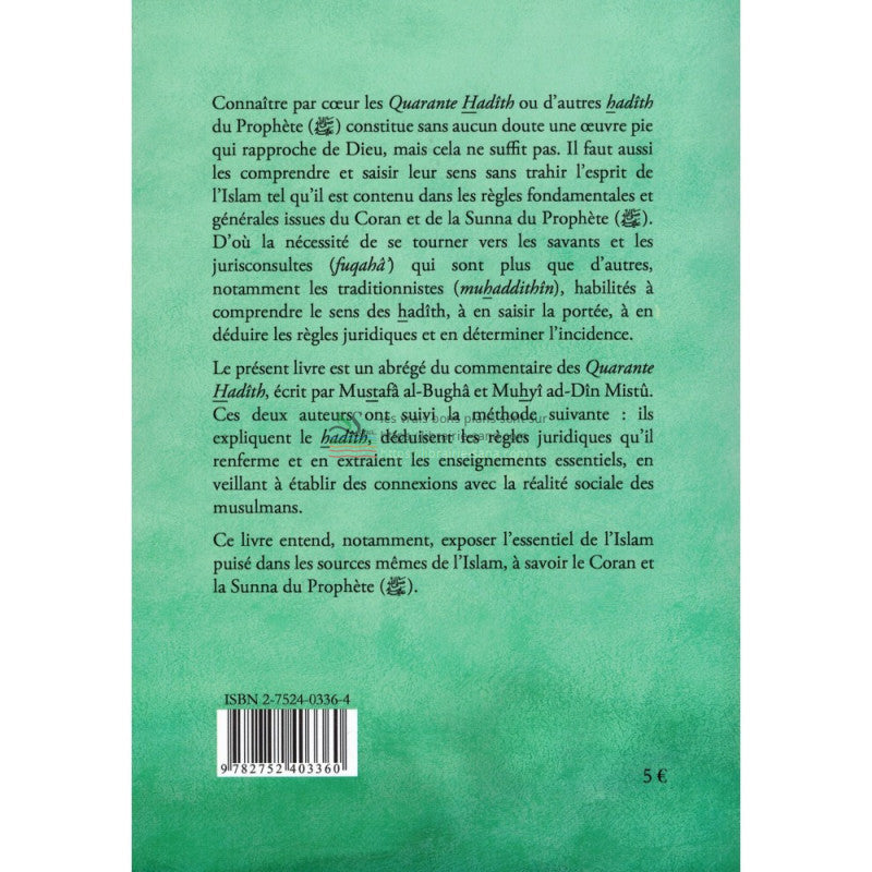 L'abrégé de l'exégèse des 40 Hadîth Nawawi