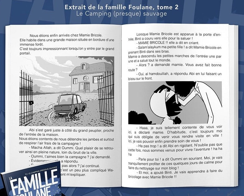 La Famille Foulane (Tome 2) : Camping (presque) sauvage