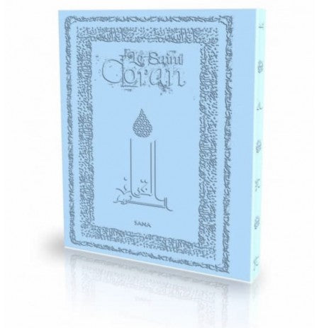 Le Coran - Traduit et annoté par Abdallah Penot - COUV DAIM SOUPLE - COL BLEU CIEL