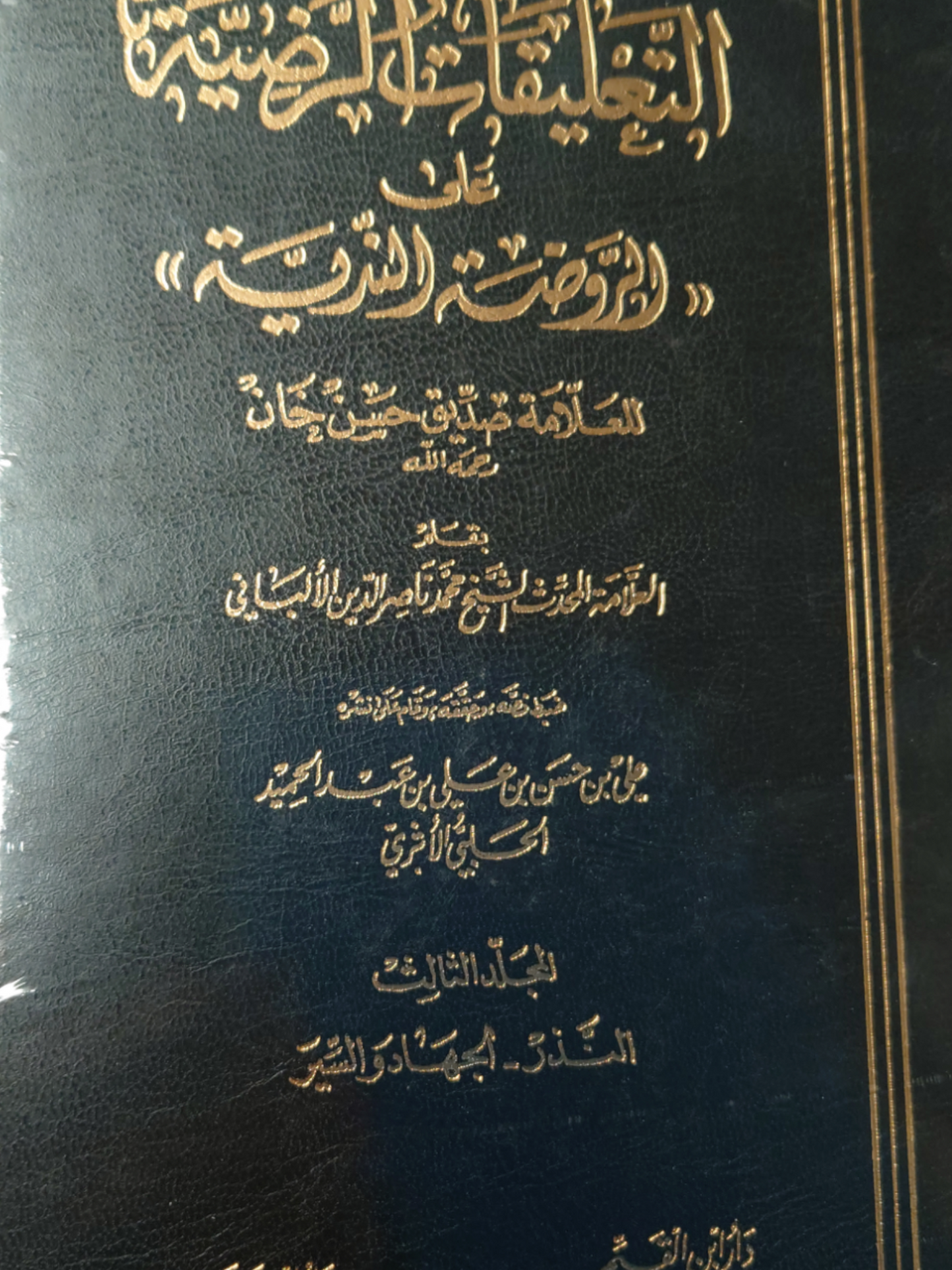 التعليقات الرضية على الروضة الندية