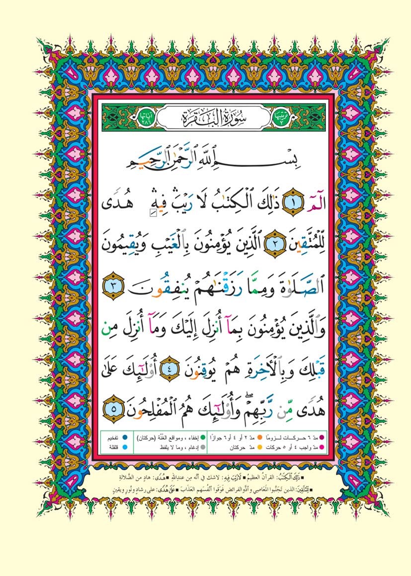 Coran Tajwid en arabe- Index des mots du coran - Hafs