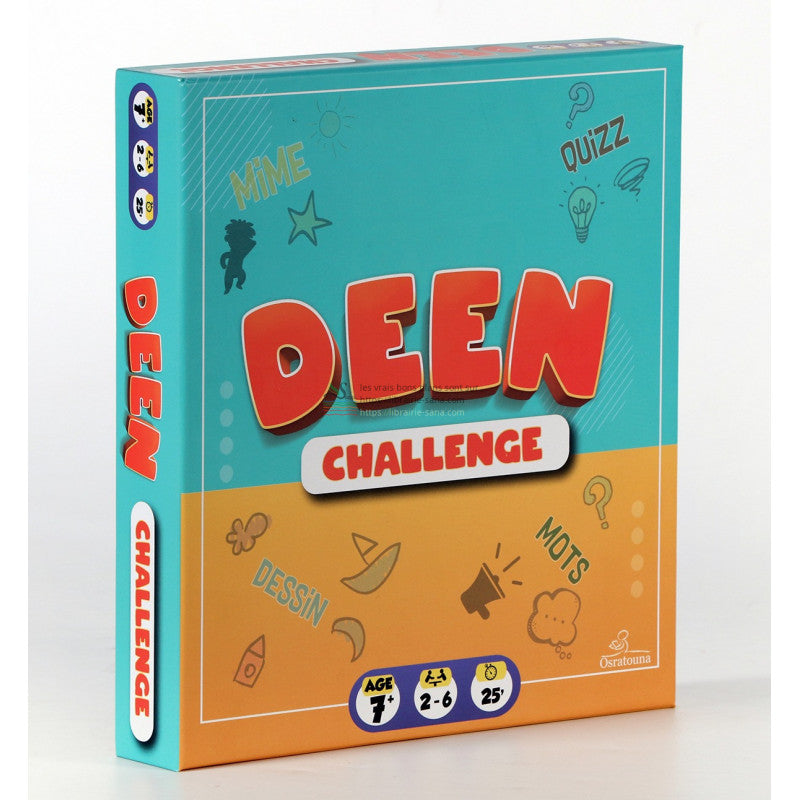 Deen Challenge : 500 Questions et Défis sur l'Islam pour Petits et Grands ! (A partir de 7 ans)