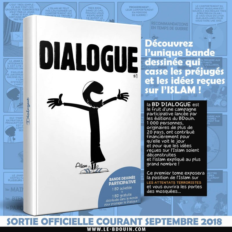 DIALOGUE 1 (Bande dessinée participative), de Norédine Allam