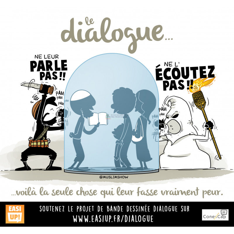 DIALOGUE 1 (Bande dessinée participative), de Norédine Allam