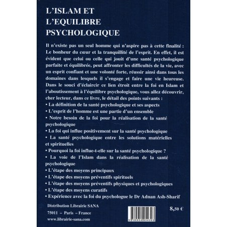 L'islam et l'équilibre psychologique, de Abdallah Al-'Aydan (2ème édition)