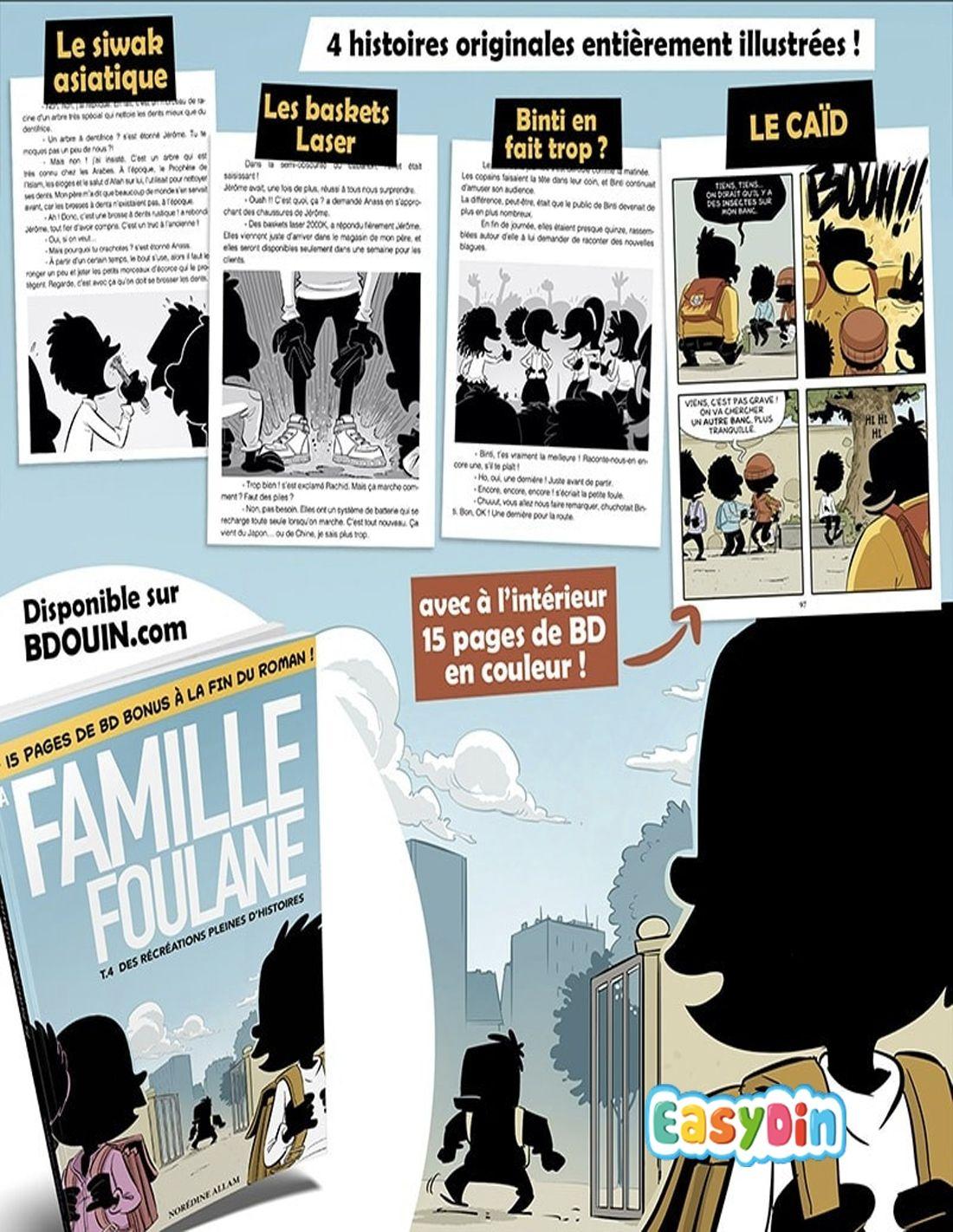 La Famille Foulane (Tome 4) : Des Récréations Pleines D'Histoires