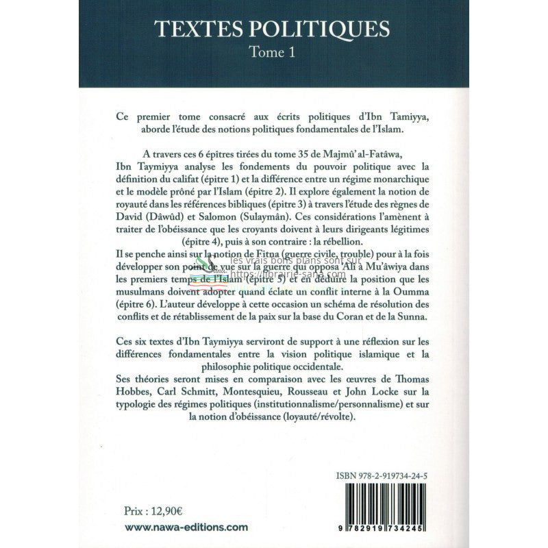 Précis de grammaire de l'Arabe, de Ibn Jinnî, Bilingue (Français-Arabe)