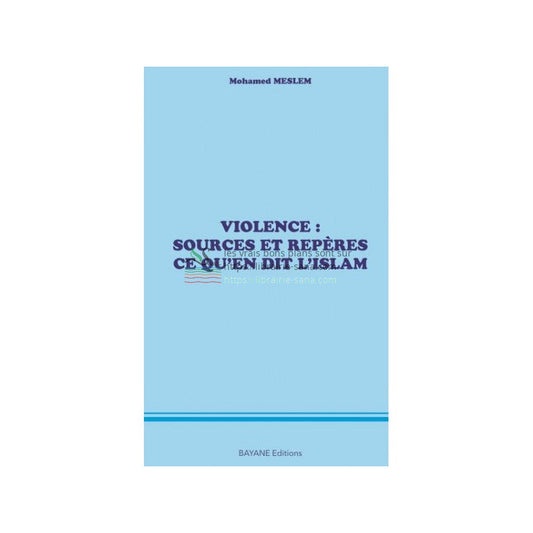 Violence: Sources et repères...Ce qu'en dit l'islam, de Mohamed Meslem